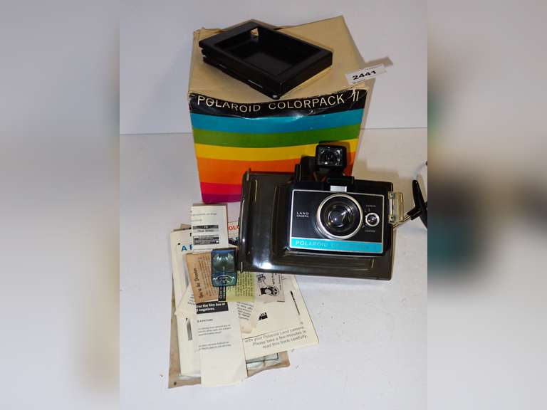 Polaroid Colorpack II Land Camera with Box and Accessories image