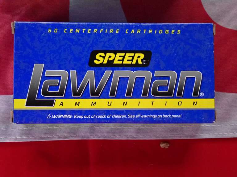 SPEER LAWMAN 40 S&W 165GR TMJ CARTRIDGES image