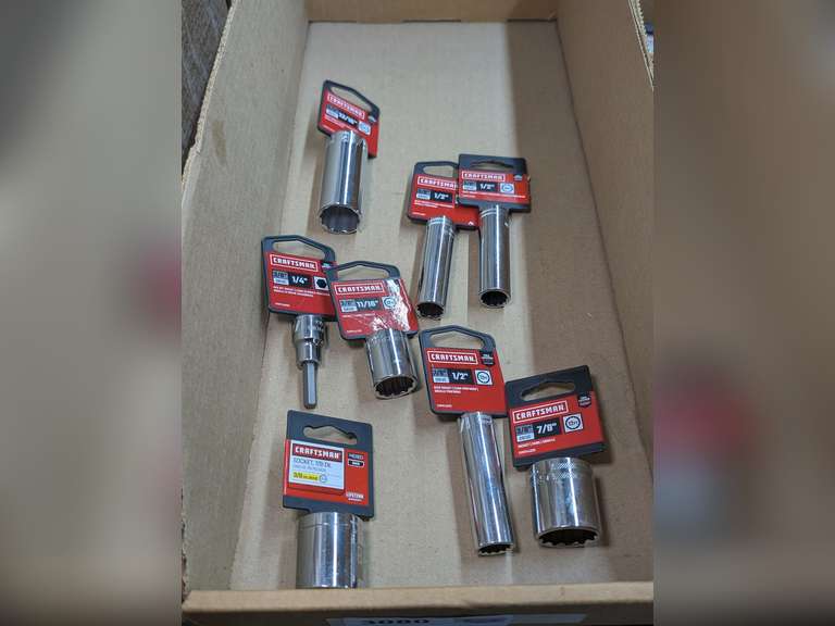 NEW CRAFTSMAN 3/8-IN DRIVE SOCKETS image