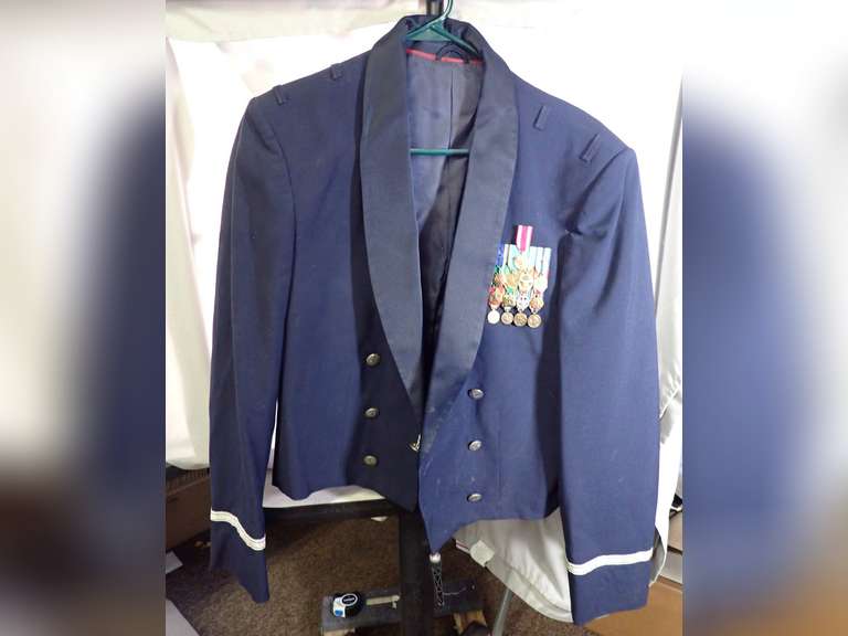Patriot Style by Weintraub Bros. Co. Dress Jacket with Military Medals image