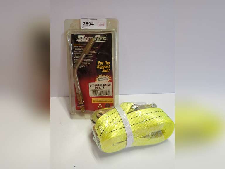 Surefire Air Acetylene Swirl Flame Tip & Ratchet Strap image