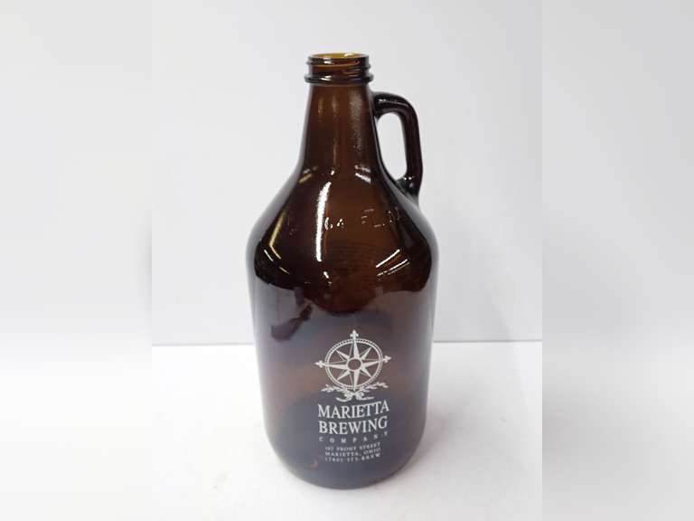 Marietta Brewing Company Amber Glass Growler - 64 oz image