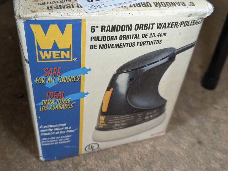 WEN BRAND 6-IN RANDOM ORBIT WAXER/POLISHER image