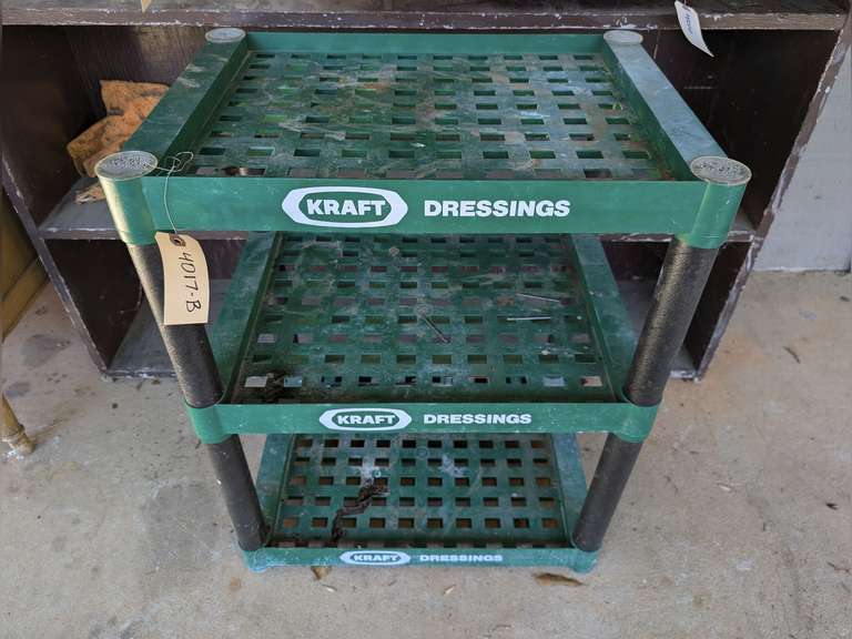 KRAFT DRESSINGS THREE LEVEL SHELF image