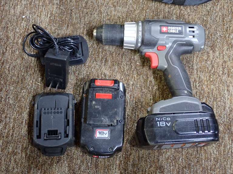 Porter Cable 18V Cordless Drill & More image