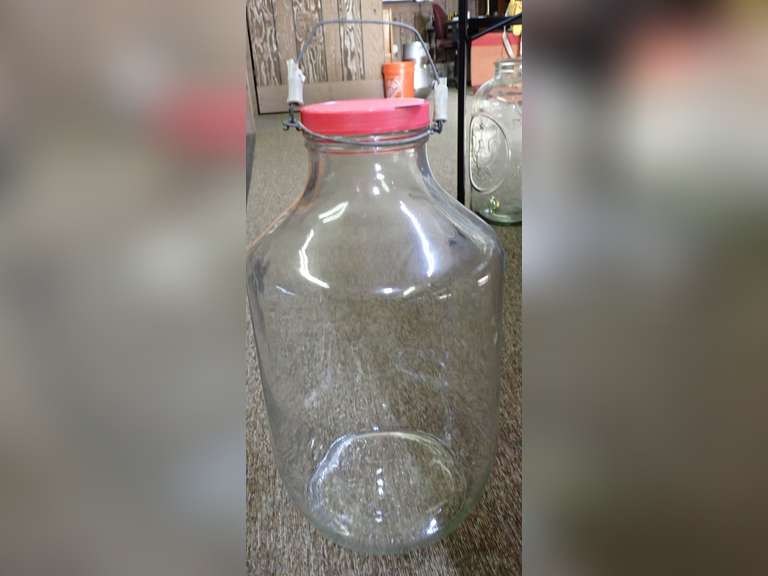 Large Glass Water Jug image