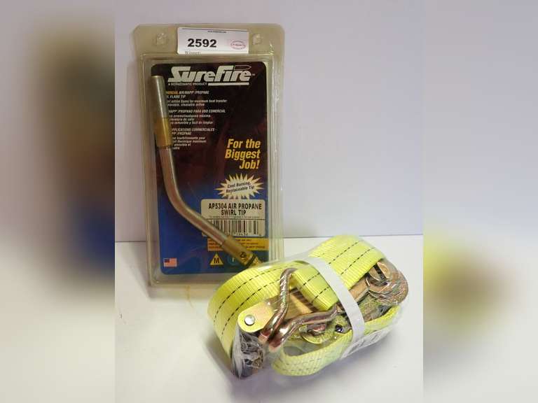 Surefire Propane/MAPP Gas Torch & Ratchet Strap image