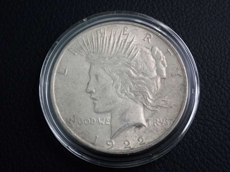 1922 PEACE DOLLAR COIN image