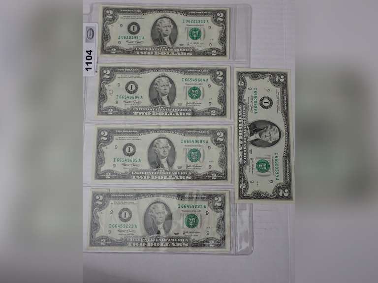 (5) SERIES 2003 $2 BANK NOTES image