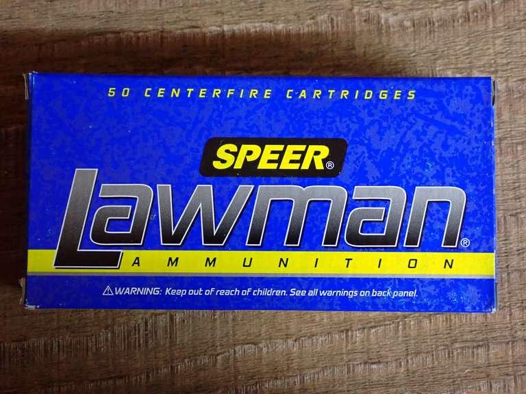 SPEER LAWMAN 40 S&W 165GR TMJ CARTRIDGES image