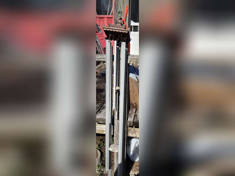 Backyard… Long metal wind chimes, see pictures for details. image