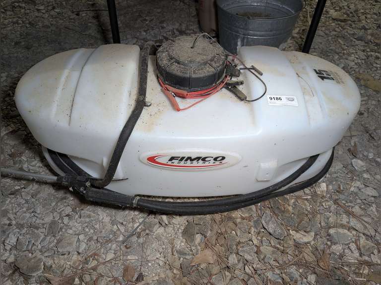 FIMCO INDUSTRIES 15 GALLON ATV/TRACTOR ELECTRIC SPRAYER image