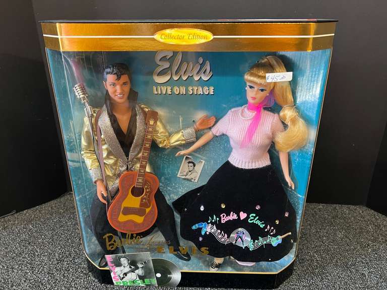 Collector Edition Barbie Loves Elvis Doll Set image