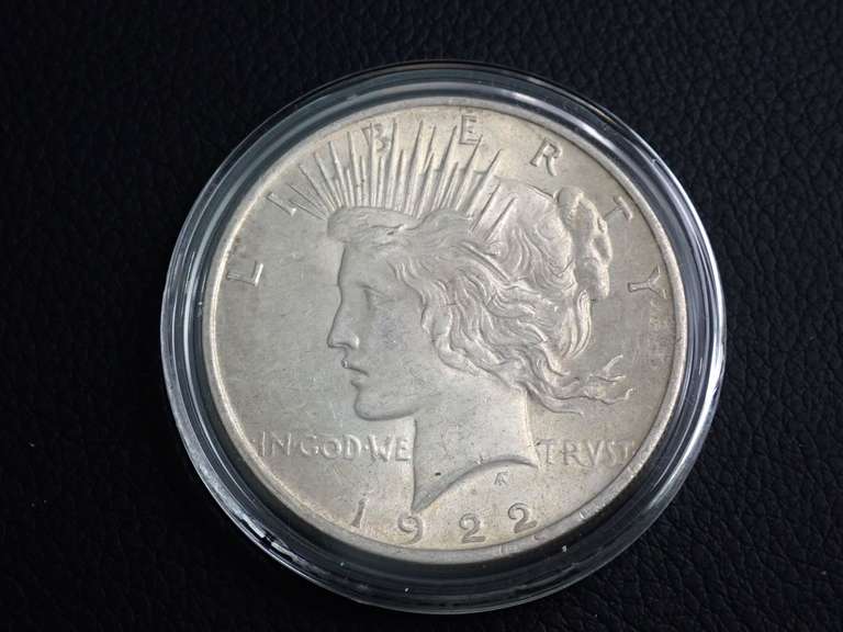 1922 PEACE DOLLAR COIN image