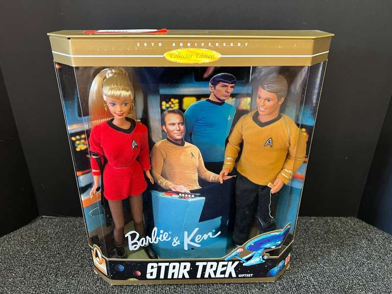 Star Trek 30th Anniversary Barbie & Ken Doll Giftset image