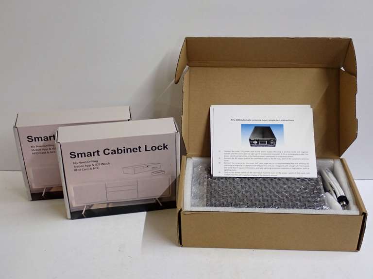 Smart Cabinet Locks and ATU-100 Automatic Antenna Tuner image