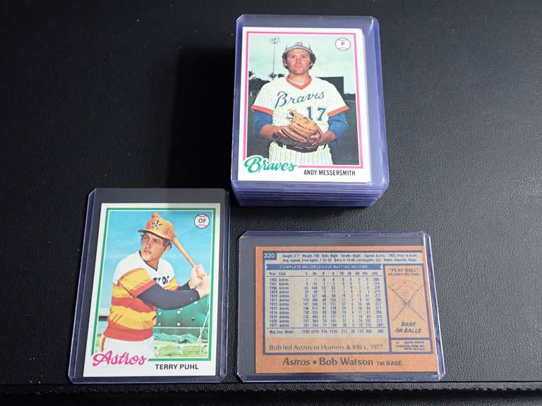 1978 TOPPS BASEBALL CARDS image