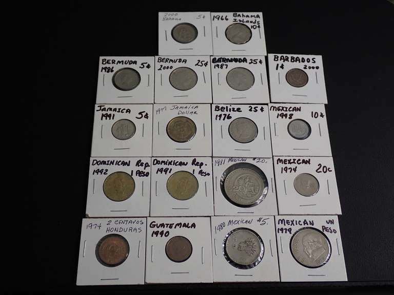 COLLECTION OF FOREIGN COINS image