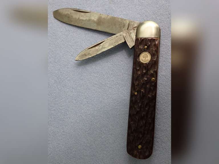 H. BOKER SOLINGEN 2 BLADE POCKETKNIFE MADE IN GERMANY image