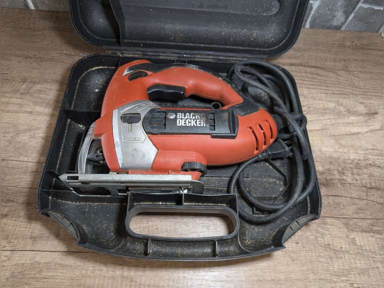 BLACK & DECKER TURBO MAX JIGSAW WITH CASE image