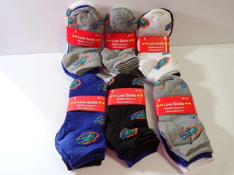 Florida Gator Novelty Socks image