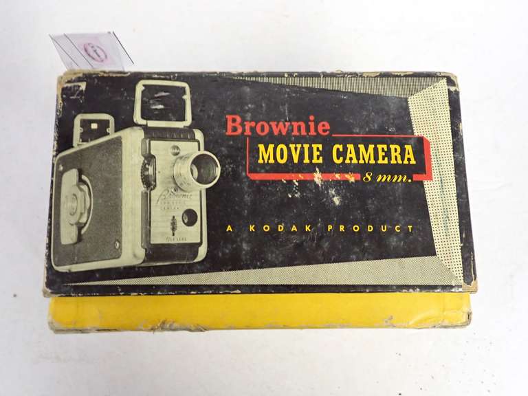 Kodak Brownie 8mm Movie Camera with Box and Manual image