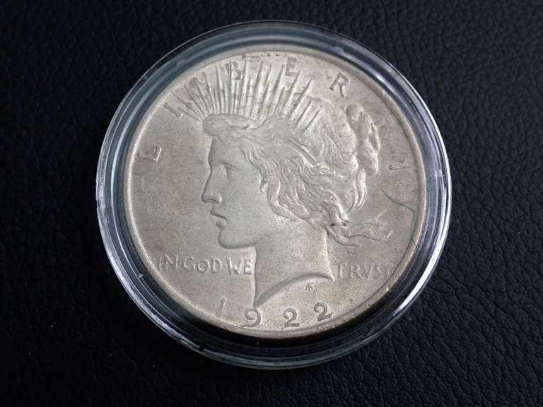 1922 PEACE DOLLAR COIN image