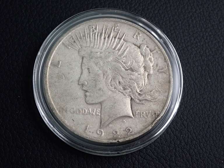 1922 PEACE DOLLAR COIN image