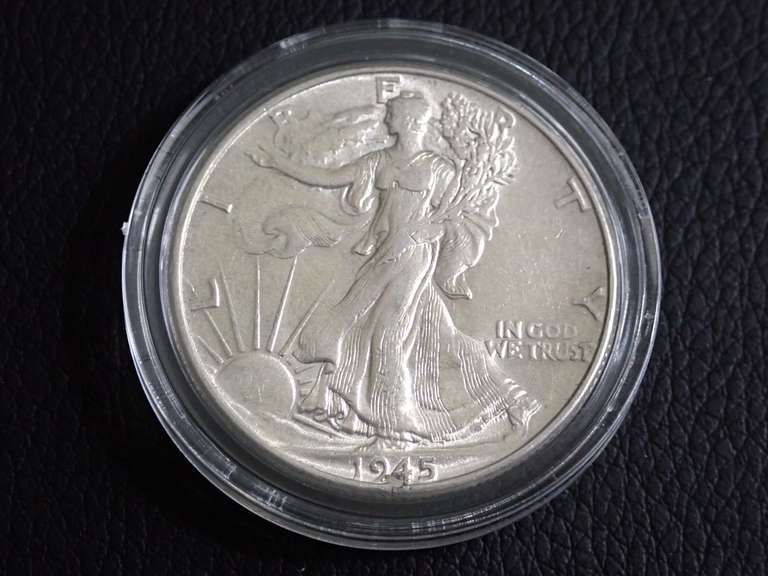 1945 WALKER HALF DOLLAR COIN image