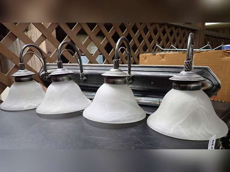 Four Light Vanity Fixture Bathroom Light image