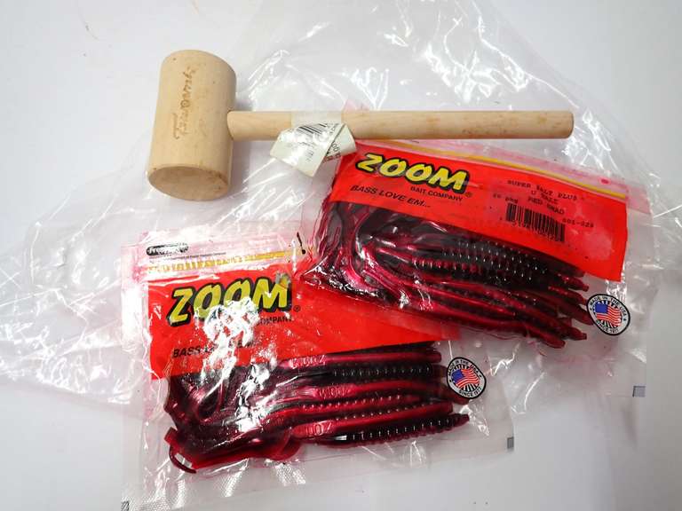 Fishing Lures and Tsunami Wooden Mallet image
