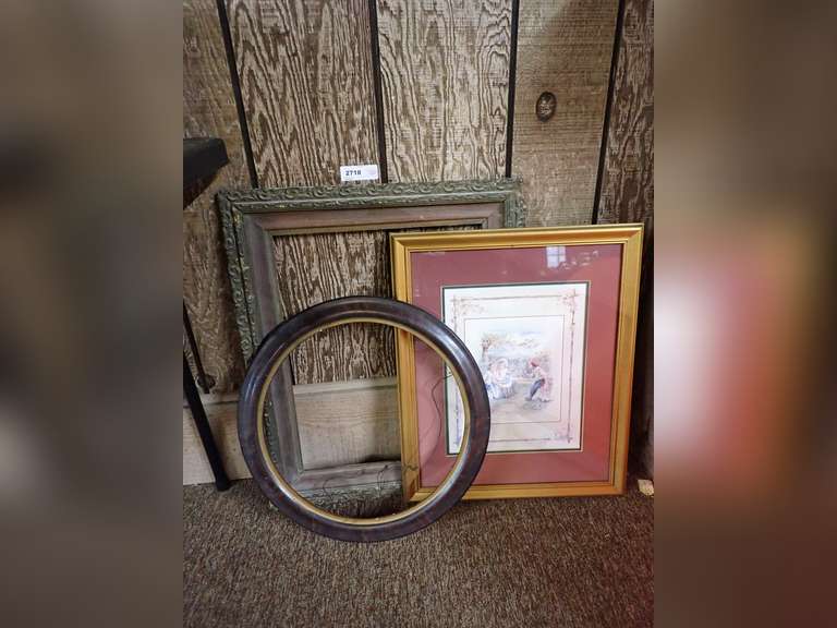 Framed Print and Assorted Picture Frames image