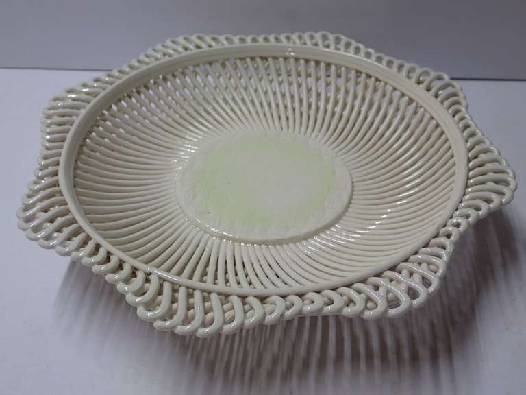 Ceramic Basket Weave Bowl - Made in Italy image