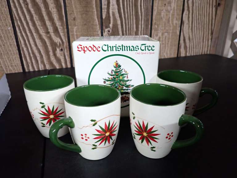 Spode Christmas Tree Tumblers & Temptations Christmas Mugs image