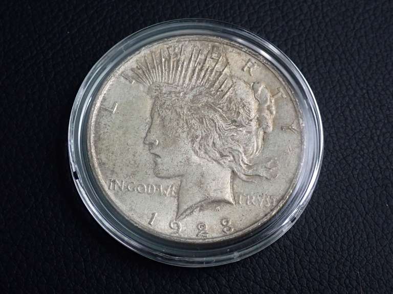 1923 PEACE DOLLAR COIN image
