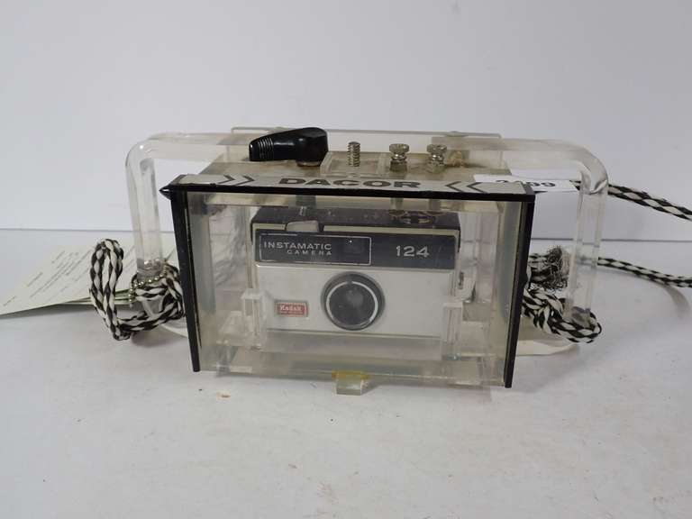 Kodak Instamatic 124 Camera in DACOR Underwater Housing image