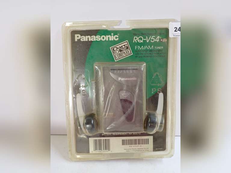 Panasonic RQ-V54 Stereo Radio Cassette Player image