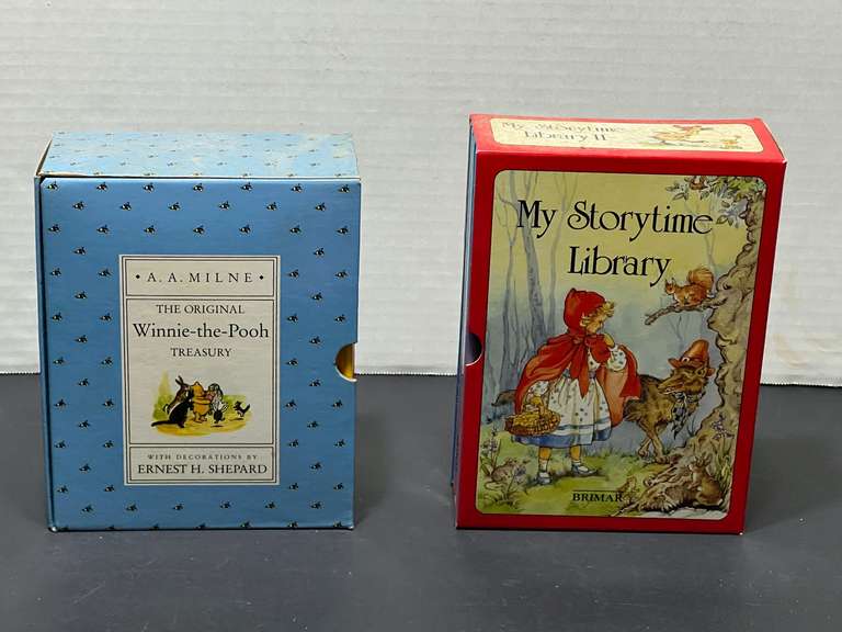 BR1…”The Winnie the Pooh Treasury Collection”, and “My Storytime Library Collection”, see pictures for details. image