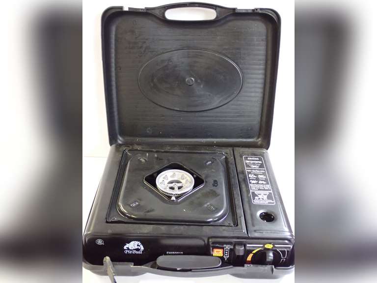 PitBull Portable Butane Gas Cassette Stove CHIB0015 with Case image