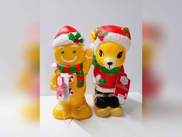 New Holiday Time 11-Inch Light-Up Blow Molds image