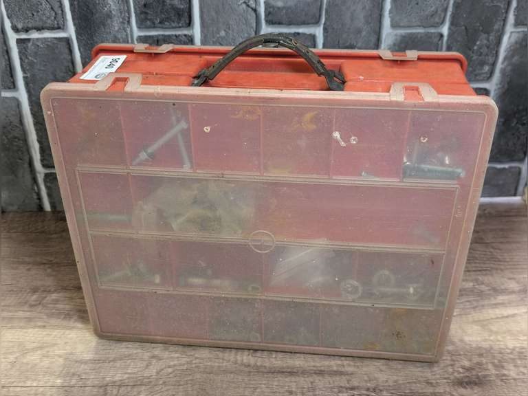 DOUBLE-SIDED ORGANIZER BOX AND ALL HARDWARE INSIDE image