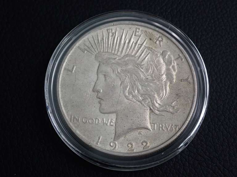 1922 PEACE DOLLAR COIN image