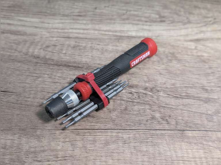 CRAFTSMAN PRECISION SCREWDRIVER AND TORX BIT SET WITH DRIVER image