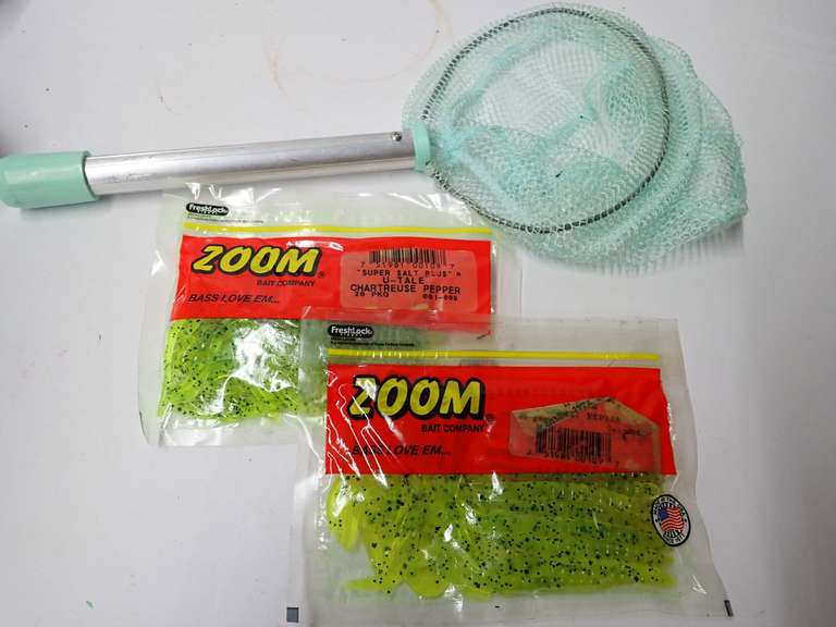Fishing Lures & Small Fish Net image