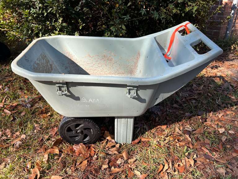 Backyard…Ames Easy Roller Jr yard cart, see pictures for details. image