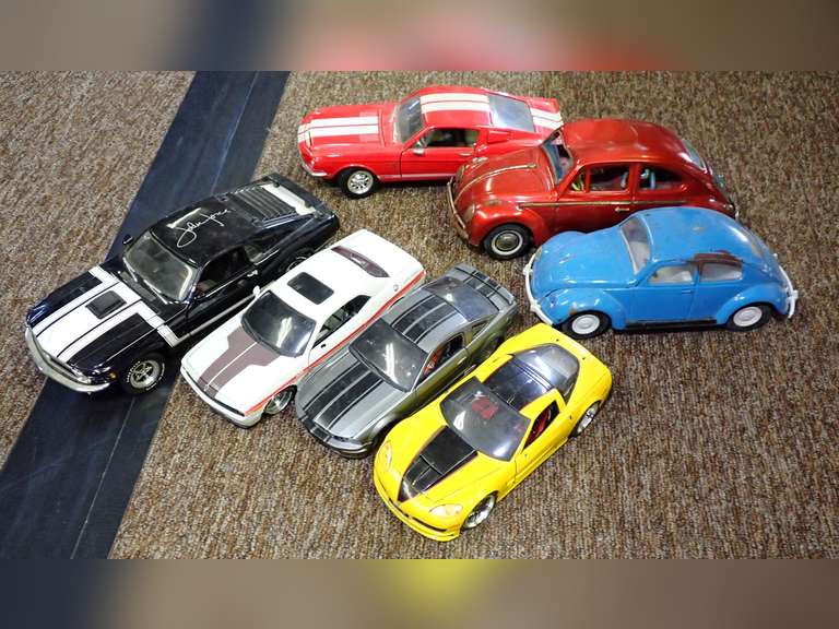 Vintage Model Car Collection including Tonka image