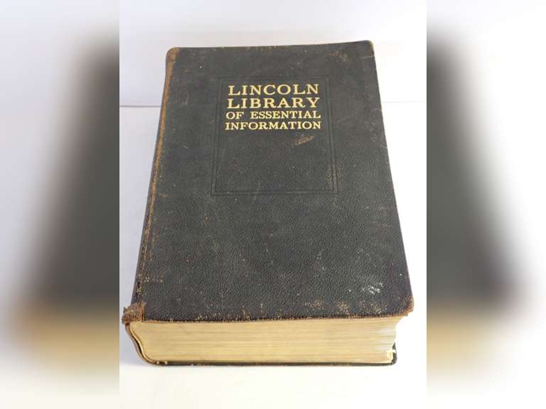The Lincoln Library of Essential Information, 1941 image
