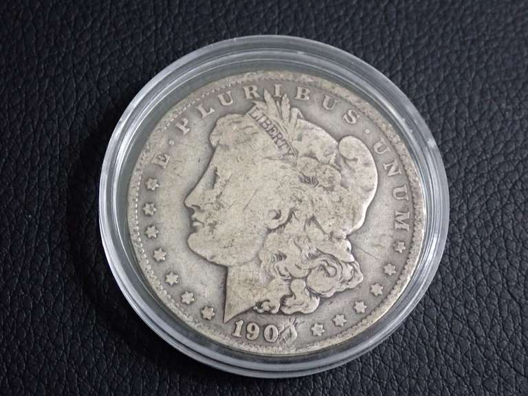 1900-O MORGAN SILVER DOLLAR COIN image