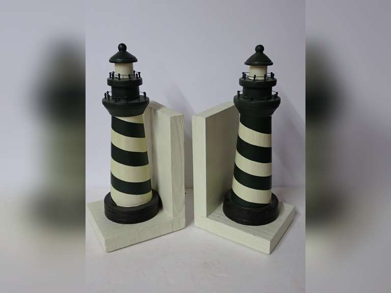 Pair of Lighthouse Bookends image