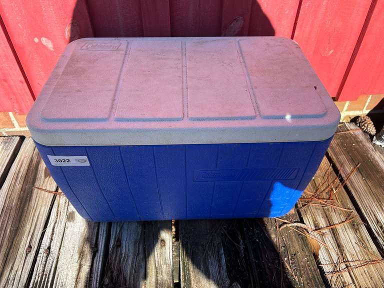 Back porch… Coleman cooler, see pictures for details. image